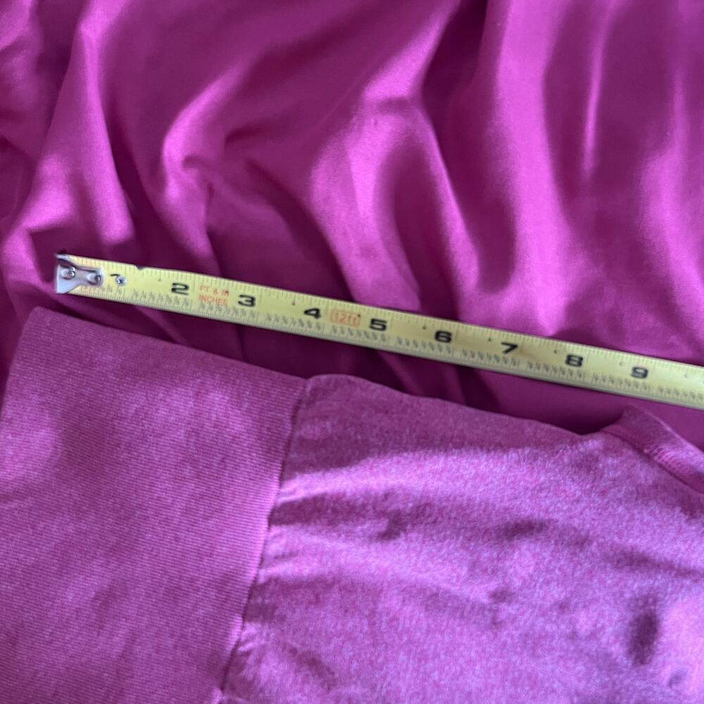 NVTGN Women's Maroon Pink Curve Seamless High Waisted Leggings Size Medium - Picture 6 of 7